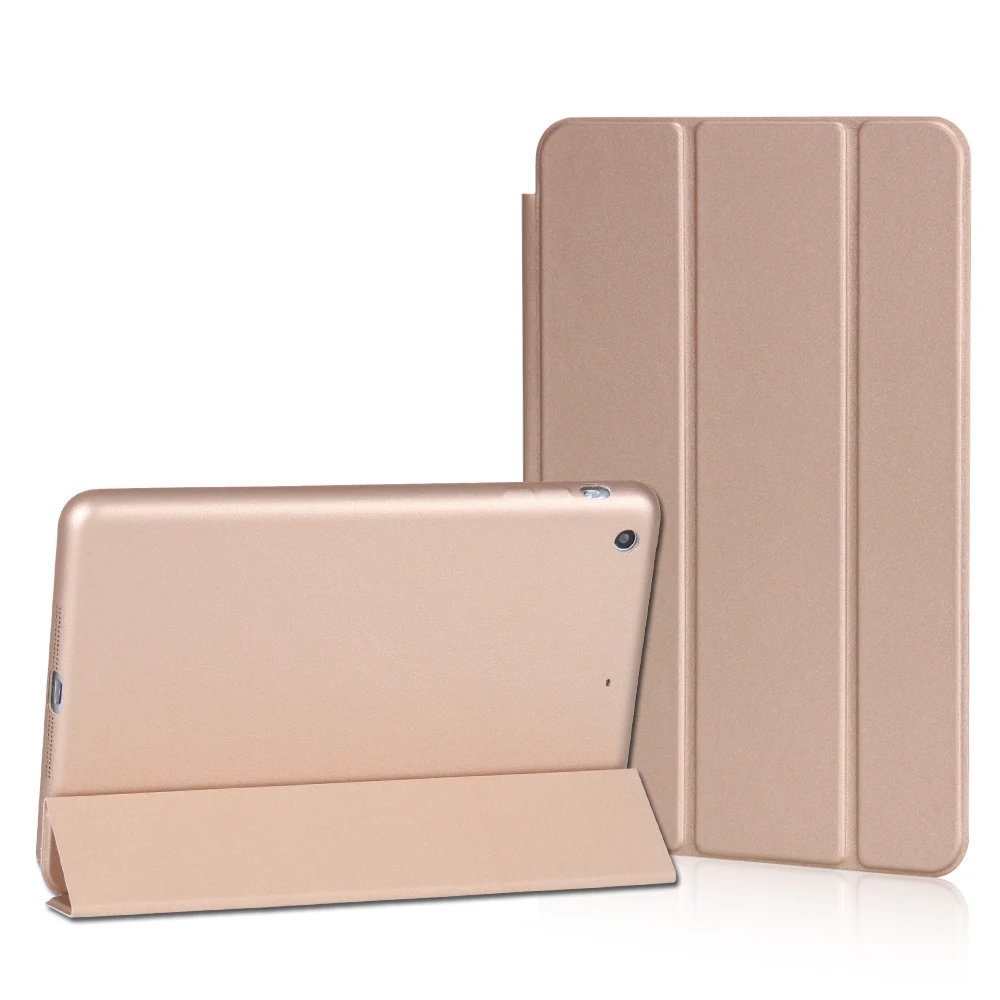 Чехол для iPad Air 3 чехол GOLP PU кожаный тройной бумажник флип-Стенд Магнитный авто сна смарт-чехол для iPad Pro 10,5 чехол - Цвет: Gold