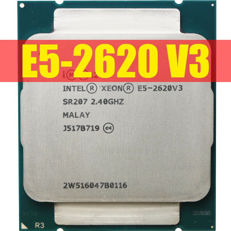 legering Verlengen diepvries Intel Xeon E5 2620 V3 E5-2620 V3 Procesador Sr207 2,4 Ghz 6 Core 85w Socket  Lga 2011-3 Cpu E5 2620v3 - Cpus - AliExpress