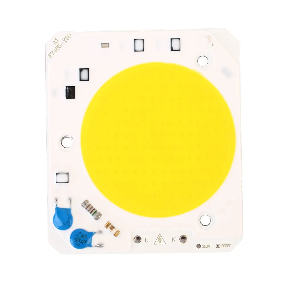 110V Light Bead Chip LED COB 72*82mm 30W Household Outdoor Emitting Diode Gadgets DIY Bulb Bead Ultra Bright White/Warm White - Emitting Color: 110V