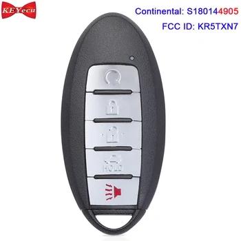 

KEYECU for Nissan Pathfinder 2019 2020 Smart Remote Key Fob S180144905 KR5TXN7 433.92MHz 4A Chip