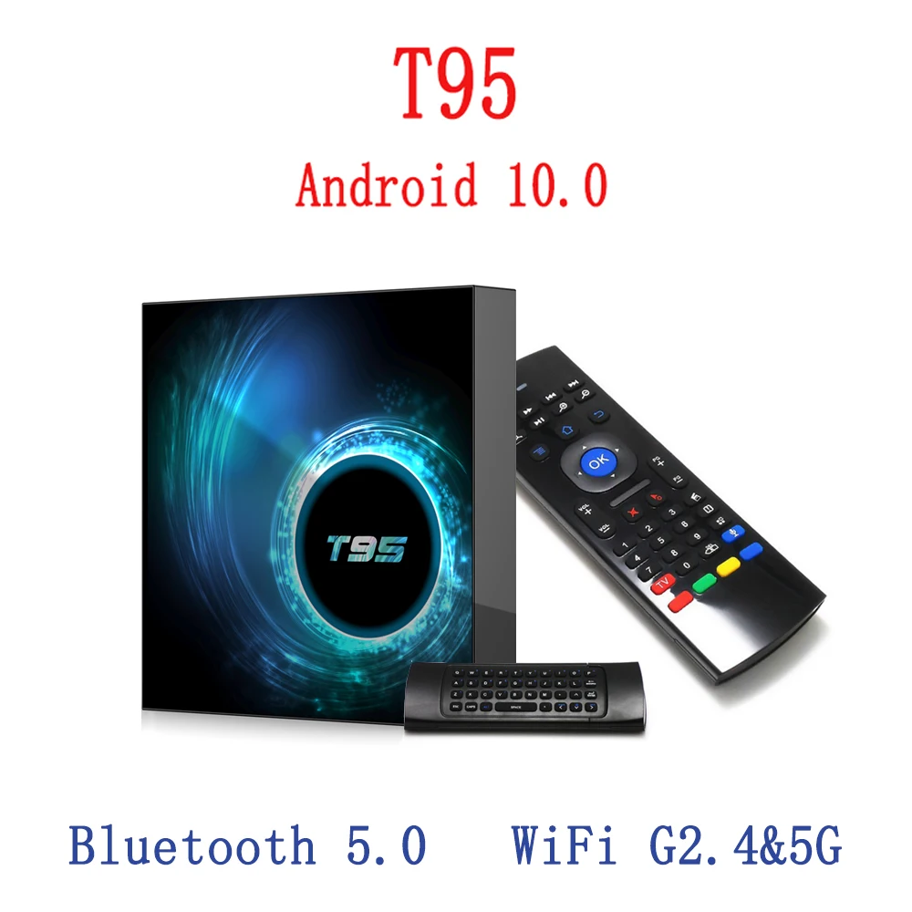 

Приставка Смарт-ТВ T95 H616 6K HD 2,4 ГГц с поддержкой Wi-Fi