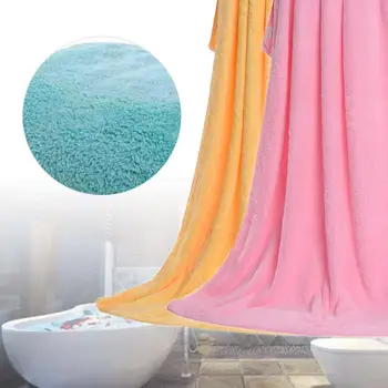 

Polyester Fiber Warm Towel Thicken Soft Cotton Towel Bath Towel Sleep Shower Absorbent Washcloth