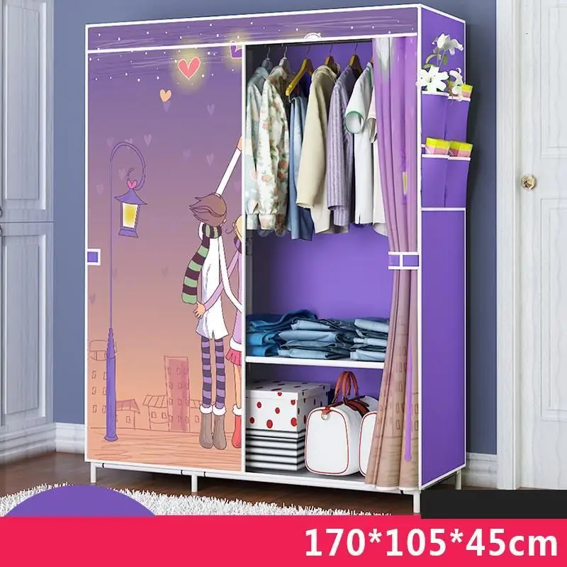 Kleiderschrank Armario Tela Meuble Armoire De Rangement Moveis Para Casa Guarda Roupa шкаф для спальни мебель гардероб - Цвет: MODEL AM