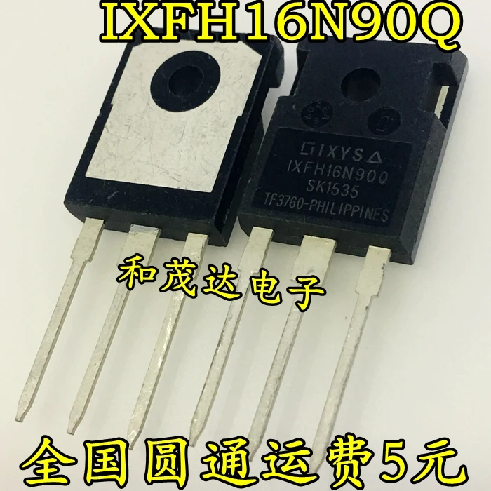 Новые и оригинальные IXFH16N90Q TO-247 MOS 900V 16A