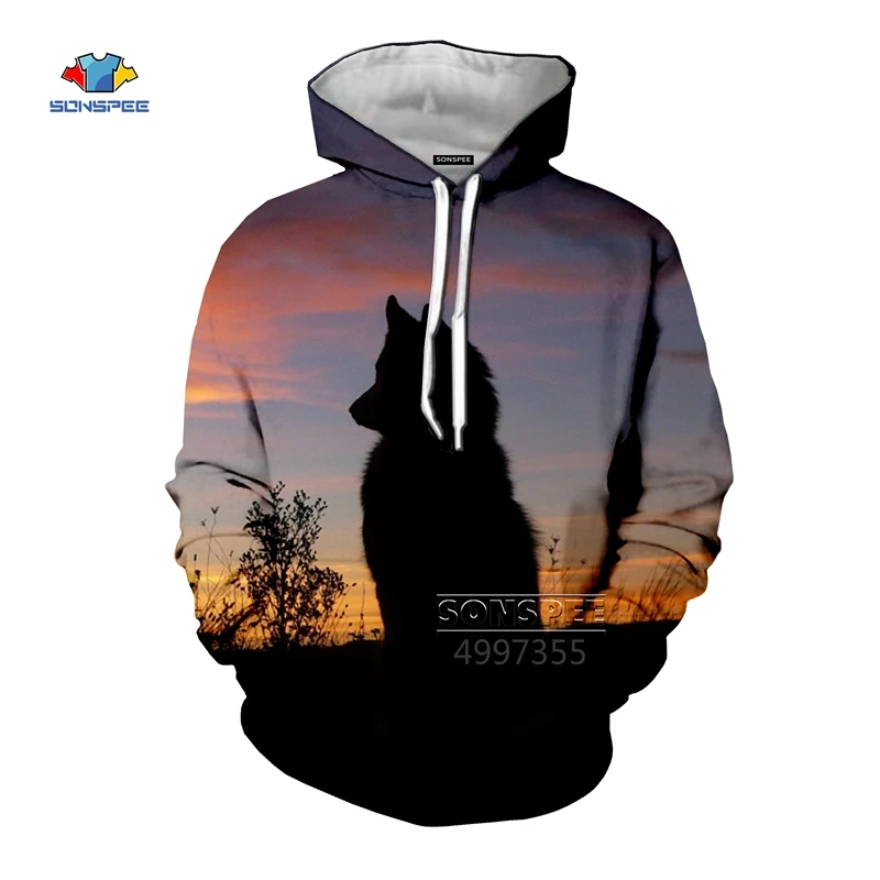 SONSPEE Толстовка Kawaii silly dog Husky, уличная одежда с 3D принтом животных, мужская и женская Толстовка Harajuku, модные толстовки с капюшоном, куртка E21