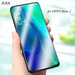 JGKK для OPPO Reno 2 матовое закаленное стекло без отпечатков пальцев для OPPO Reno 2 матовая Защитная плёнка полностью покрывающая