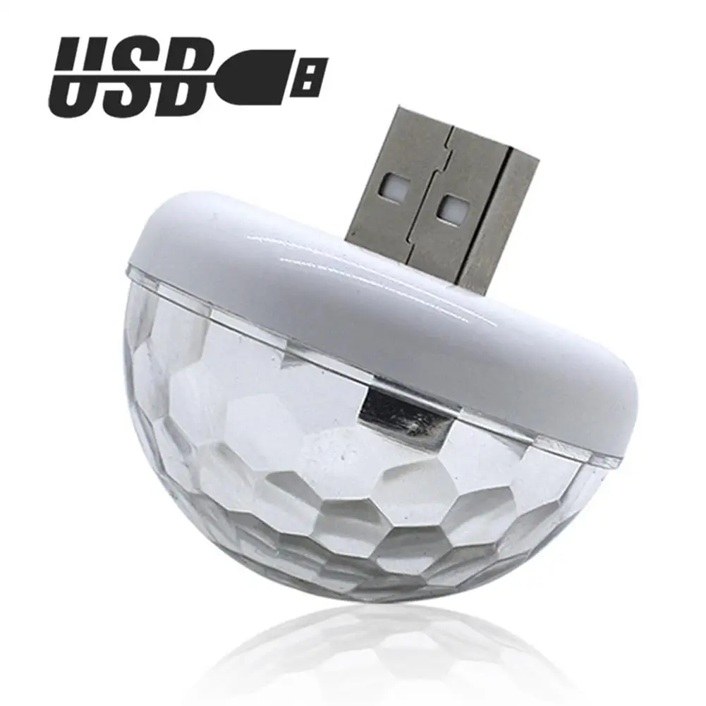 Mini 3 Colors USB Voice Control LED Stage Light Car Home Party Club DJ Lamp Car Interior Accessories Boutique 2019 Wholesale Mini 3 Colors USB Voice Control LED Stage Light Car Home Party Club DJ Lamp Car Interior Accessories Boutique 2019 Wholesale