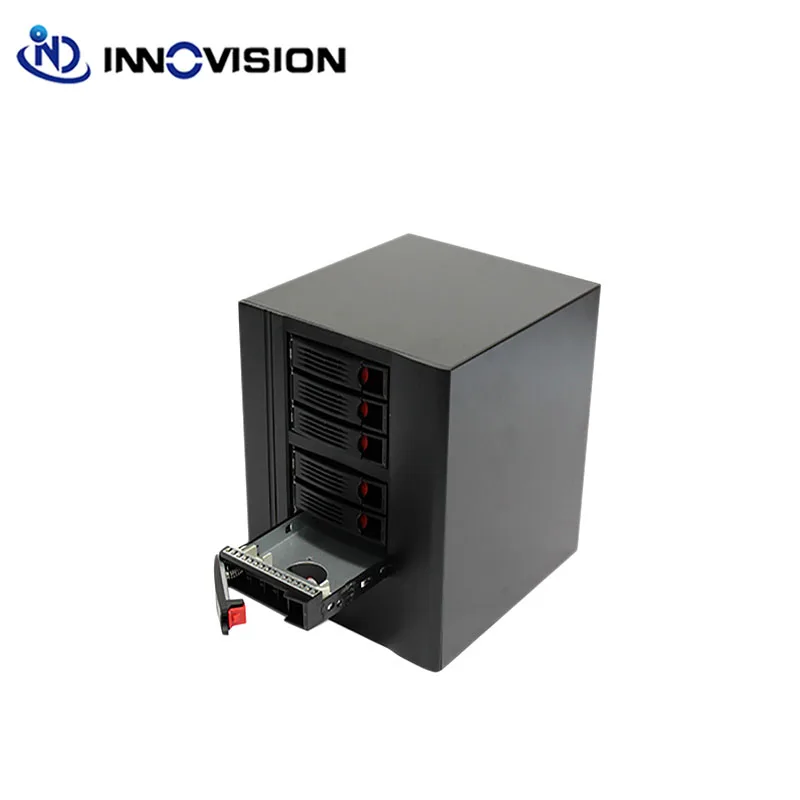 6 Bay Server Case Network Nas Storage Server Mini Itx Case With Hot Swap - Servers/workstation Systems & Components