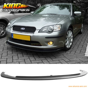 

Fit For 05-07 SUBARU LEGACY GT FRONT BUMPER LIP SPOILER BODYKIT JDM BUMPER ONLY PU