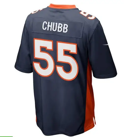 Новинка А+++ Качественная мужская футболка для взрослых 55 Bradley Chubb Denver