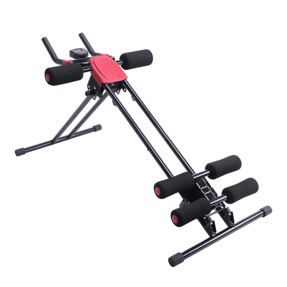

Straight Linear Type Powerful Private Fitness Club Abdomen Exerciser Black Office Home Vertical Fitness Exercise Gym Equipment
