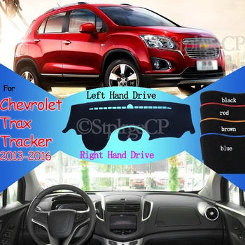 

rotective Pad Carpet Dashboard Pad Sun Shade Dash Board Cover Dashmat for Chevrolet Trax Tracker Holden 2013 2014 2015 2016