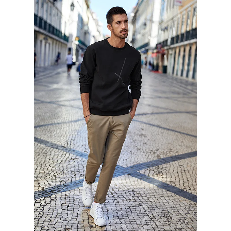 crewneck sweatshirt outfits men