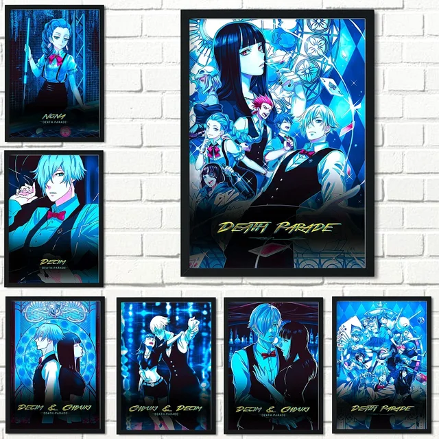 V7350 Death Parade Cool Concert Characters Anime Manga Art WALL POSTER  PRINT