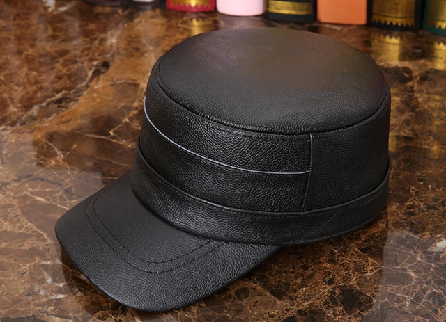 Wholesale Genuine Leather Hat Cowhide 