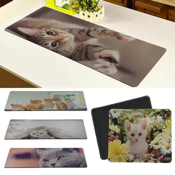 

Babaite Your Own Mats Cute Cat Rubber Mouse Durable Desktop Mousepad Free Shipping Large Mouse Pad Keyboards Mat