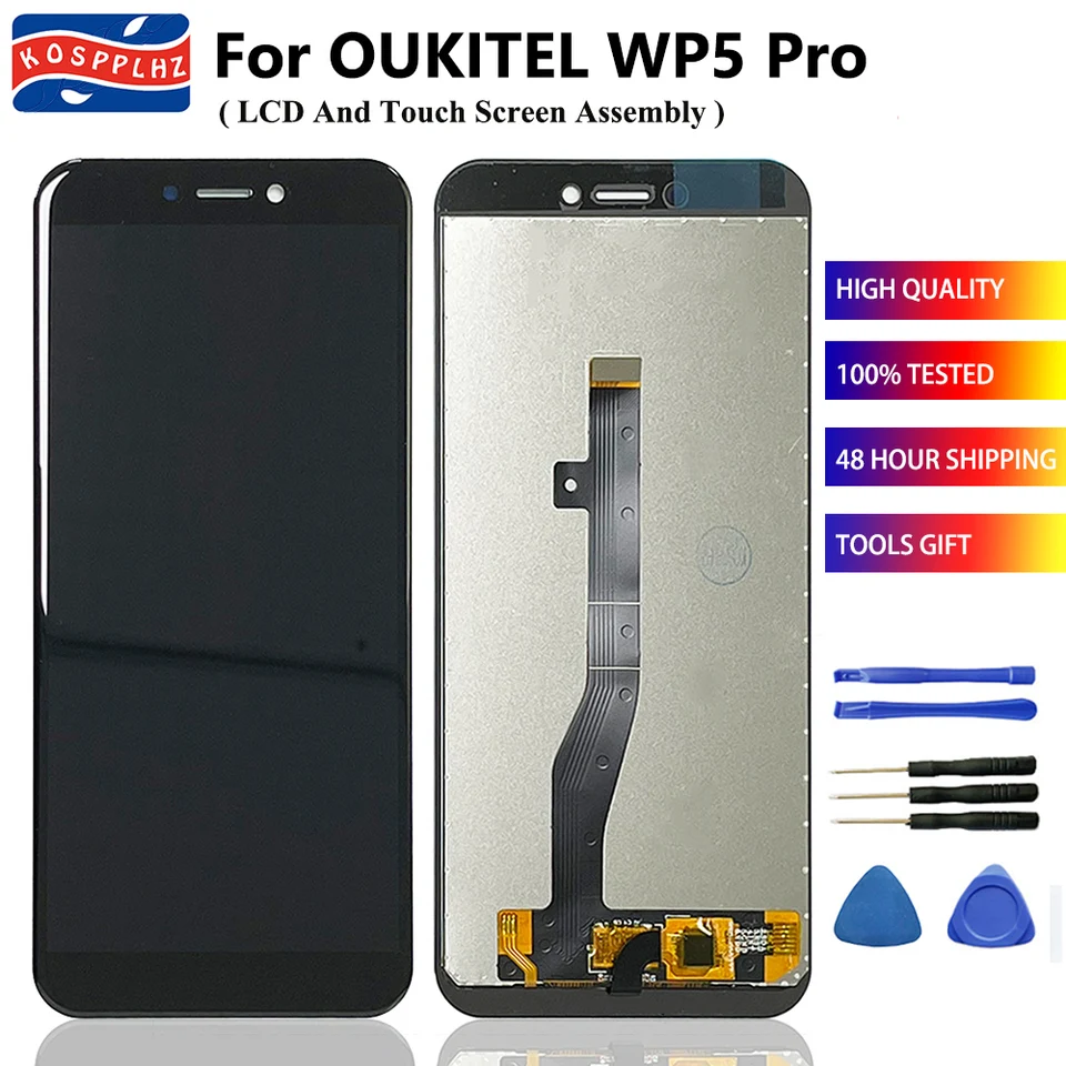 Android 11 For OUKITEL WP5 / WP5 Pro LCD Display And Touch Screen Digitizer  Replacement 5.5 New For OUKITEL WP5Pro LCD