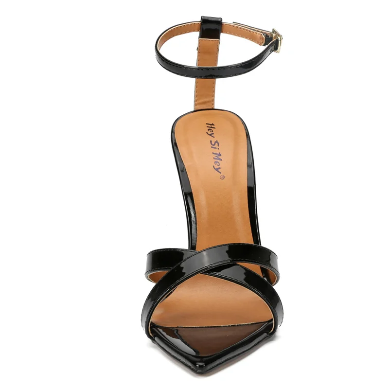 Сандалии женские на высоком каблуке 13 см босоножки большой размер 38 48 летняя