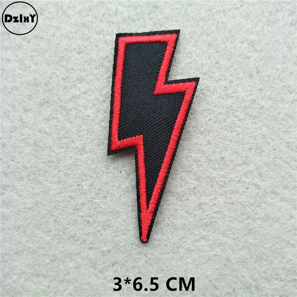 1-PCS-N-3 46 различных стилей на выбор) красные губы нашивки для одежды вышитые аппликации железные значки полосы наклейки на одежду - Цвет: 1-PCS-N-3