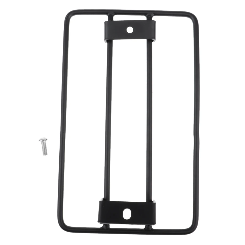 Sissy Bar Backrest Luggage Rack Rail Trunk Replacement for Honda Grom Honda Rebel 250 300 500 2017-2019 (Black)