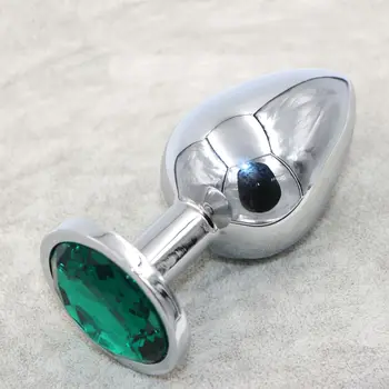 1PC Big Anal Toy Stainless Steel Metal Anal Plug Large Butt Plug Anal Sex Toys For Men Gay Woman Erotic Toys Sex Shop Products 6