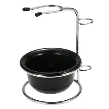 

shaving holder with metal, plastic shaving bowl personal shaving brush set personal cleaning