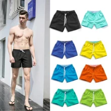 Летние мужские пляжные шорты,плавки мужские шорты для плавания, Gailang, одежда для плавания, одежда для серфинга, штаны, купальники плавки мужские, Sunga Masculina