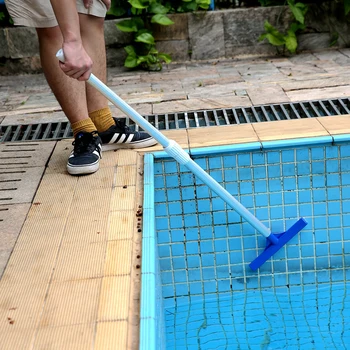 

10 inch Multi-functional Plastic Swimming Pool Cleaning Tools Practical Classic Texture Hot Tub Spa Algae Cleaner Brush