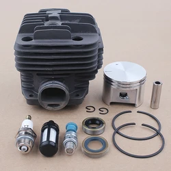 Kit de pistão para motosserras stihl, ts400, 4223, 020, 120, nicasil, 4223, 1200, filtro de combustível, vedação de óleo, válvula de descompressão