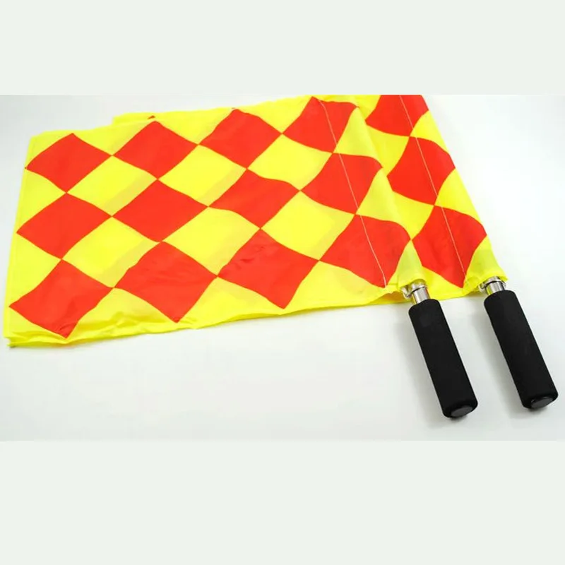 Linesman флаги футбольные флаги рефери флаг 2 шт футбольный Футбольный флаг