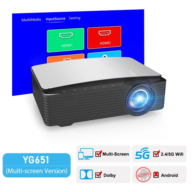 Aao 1080p Full Hd Projector Yg620 Led 
