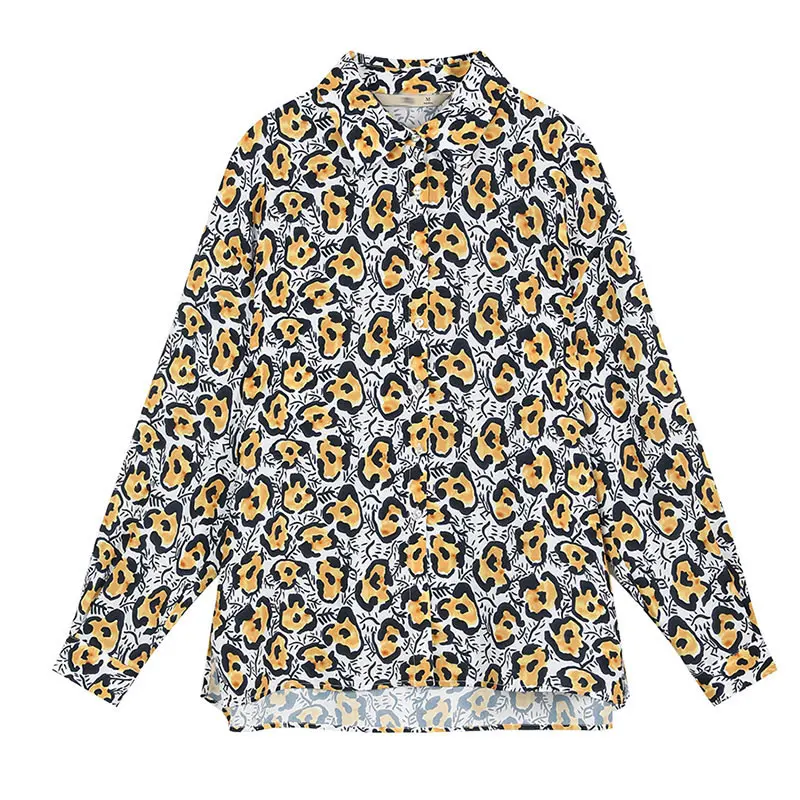 [EAM] Women Yellow Split Joint Temperament