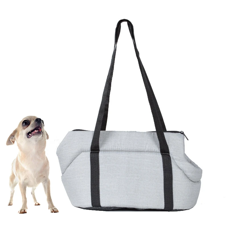 Bolsa de invierno para transportar perros, bolso de mano lavable para cachorros y gatos, bolso de viaje de hombro cómodo, suministros para mascotas