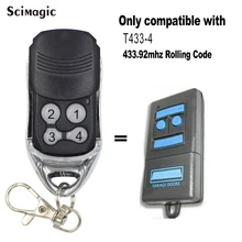 Transmissor de mão compatível para o controle remoto padrão da porta da garagem do aço T433-4 433.92mhz normstahl