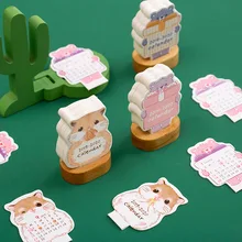 Год календарь милая маленькая мышь Медведь Мини Настольный календарь милые животные Настольный календарь офисные школьные принадлежности