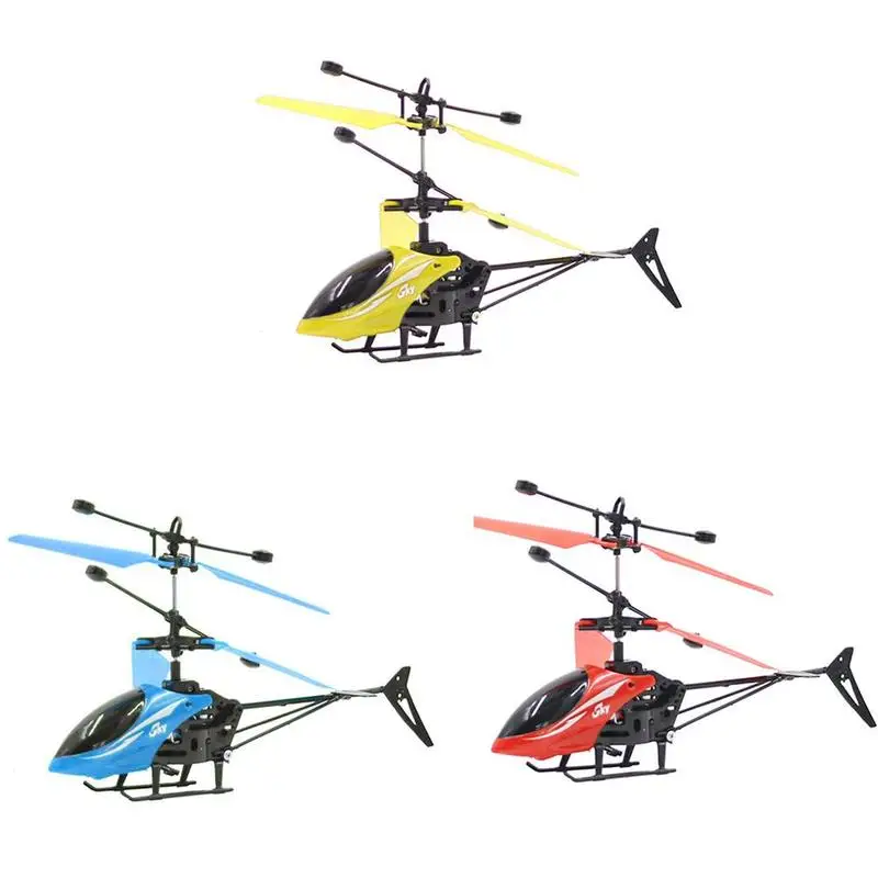 Mini Helicopter Radio Induction Remote Electric Micro Aircraft RC Drone New Induction Remote Control Infrared Induction Toy