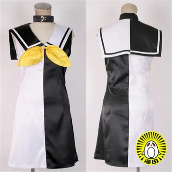 

Anime VOCALOID Kagamine Rin Cosplay Costume Cute Sexy Sleeveless Dress Daily Wear Or Role Play Prop Clothing Custom-Make Any