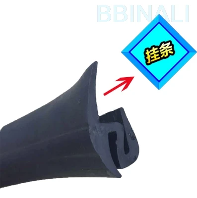 Для HITACHI ZX KOBELCO SK DAEWOO HYUNDAI гусеница CAT боковое уплотнение двери кабины Пылезащитная лента аксессуары для экскаватора - Цвет: 1 meter
