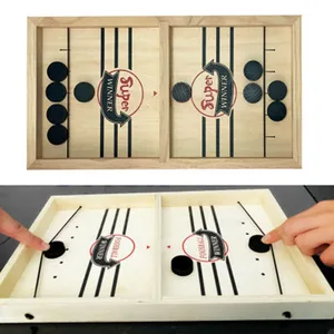 Board-Game Fast Hockey Sling Puck Game Paced Sling Puck Winner Fun Toys Indoor Table Game Hot In Sale
