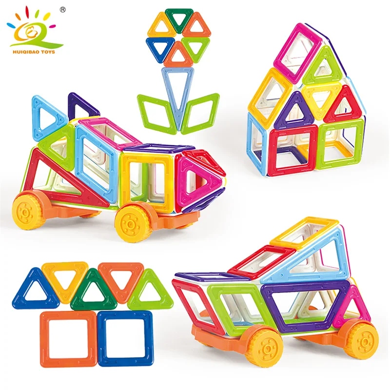 magnetic bricks toy