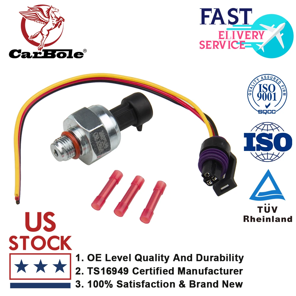 

Датчик давления управления впрыском ICP 102, для Ford F-250, F-350, F-450, 7.3L Powerstroke + Pigtail