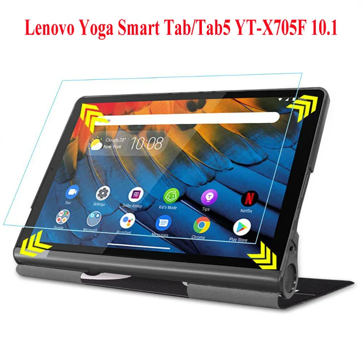 9H vidrio templado película para Lenovo Yoga Smart Tab 10,1 pulgadas 2019 de vidrio para Tab 5 YT-X705F 10,1 cristal Protector de la película