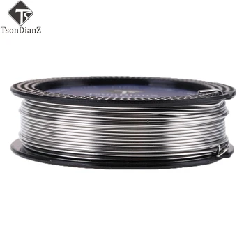 

10m/roll Tsondianz Ni80 Nichrome 20GA Heating Wire For Electronic Cigarette For DIY Prebuilt Coil Wires For RDA RTA Atomizer