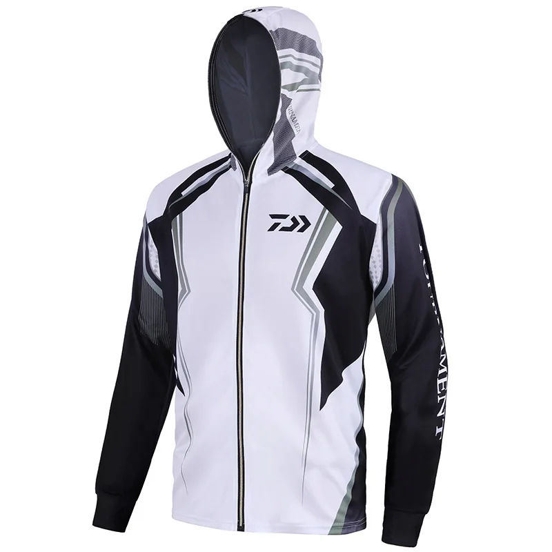 

New DAIWA Fishing Jacket Summer Autumn Outdoor Sport Hooded Clothing Quick Dry Breathable DAWA Shirts 3 Color