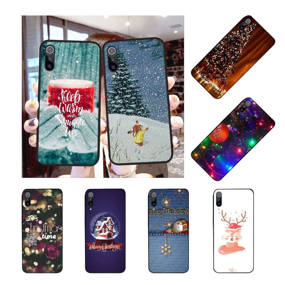 NBDRUICAI Merry Christmas Fox Elk DIY чехол для телефона с рисунком Redmi Note 8 8A 7 6 6A 5 5A 4 4X 4A Go Pro Plus Prime |