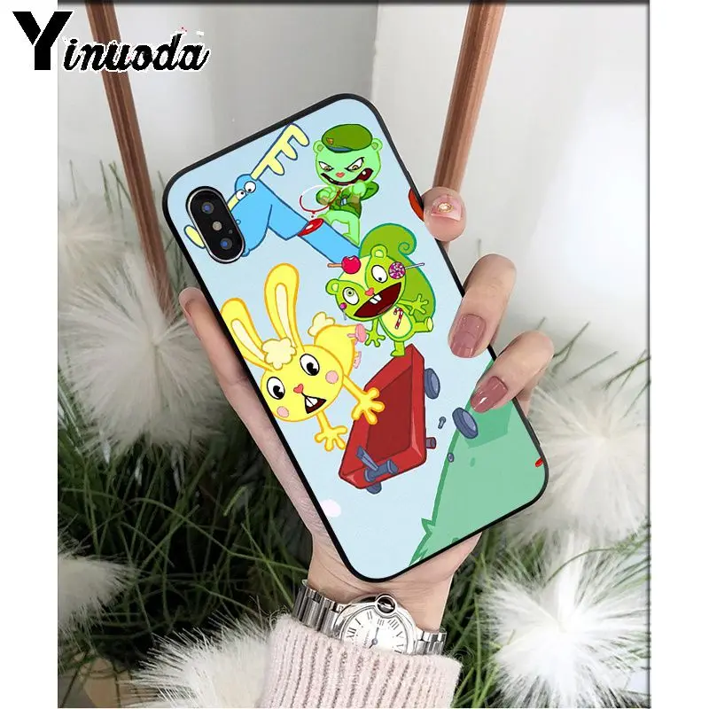 A15 Yinuoda Happy Tree Friends TPU Мягкий силиконовый чехол для телефона iPhone 6S 6plus 7 7plus 8 8Plus X Xs MAX 5 5S XR 11 11pro max - Цвет: A15