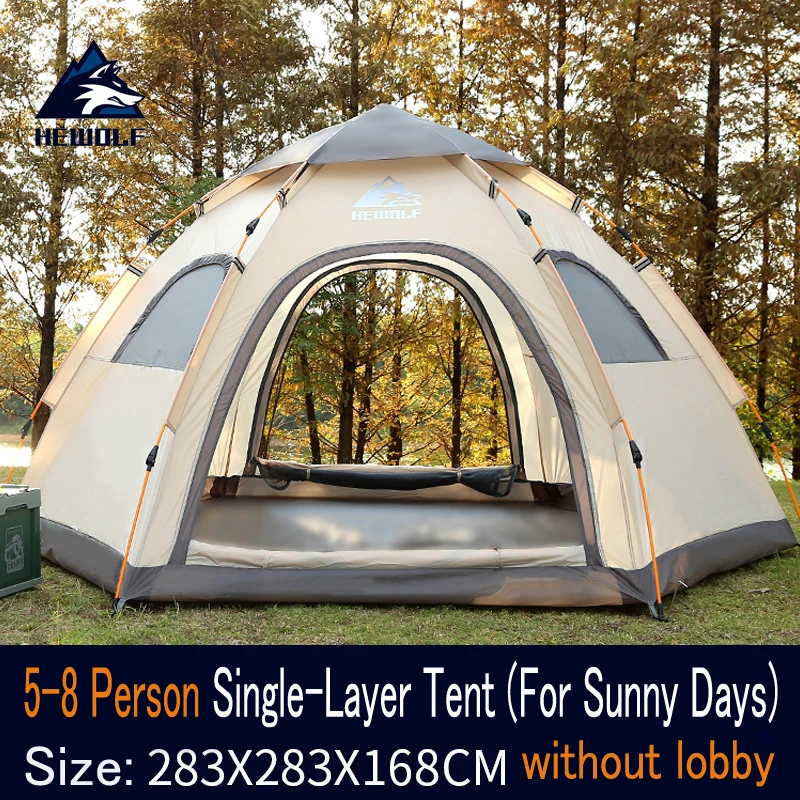 Hewolf 5-8 Person Family Outdoor 