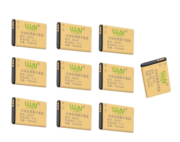KB-5C 1500mAh Li-ion Battery for WLN Walkie Talkie KD-C1 KD-C2 KD-C10 KD-C50 KD-C51 KD-C52 Compatible with RT22 X6 Radios