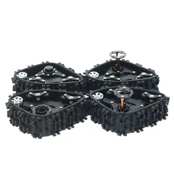 

RC Tracks Wheel Sandmobile Conversion Snow Tire for 1/10 SCX10 D90 Car