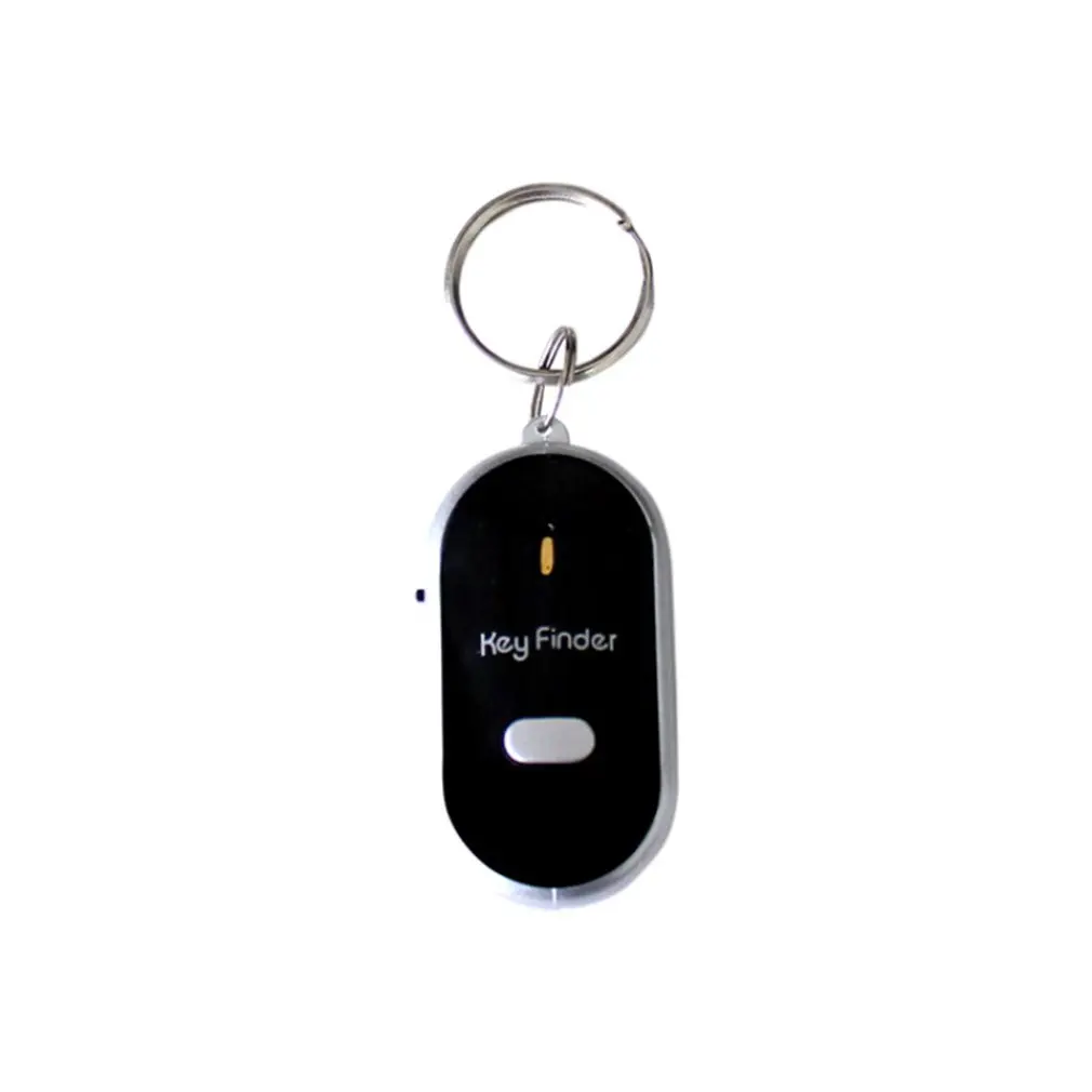 

Smart Key Finder Anti-lost Whistle Sensors Keychain Tracker LED With Whistle Claps Locator